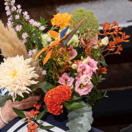 Boeket Bloemenweelde He-as Binnema Sneek Heerenveen