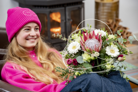 Een smile van Carine,